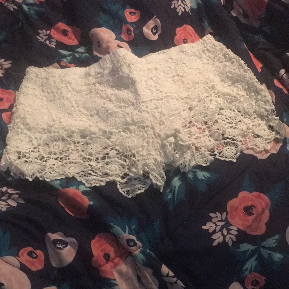 Lace shorts